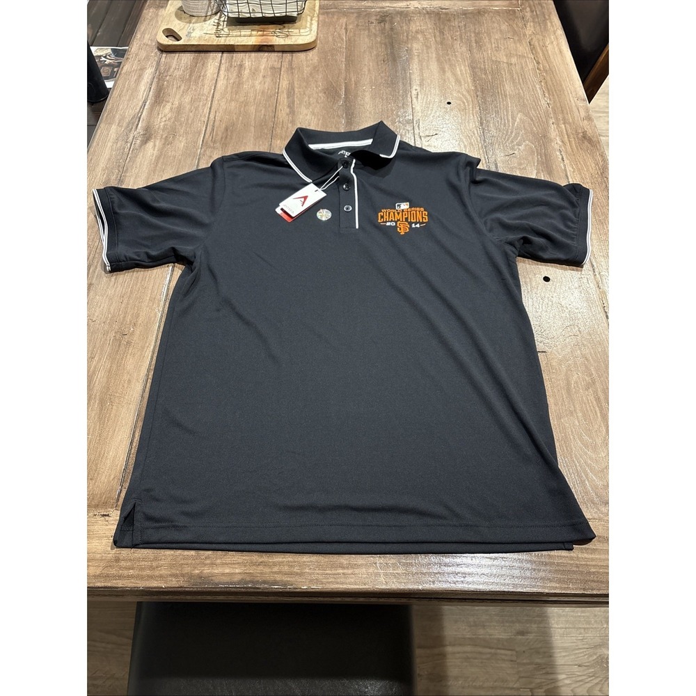 San Francisco‎ Giants World Series Champions 2014 Antigua Polo Men's Large NEW